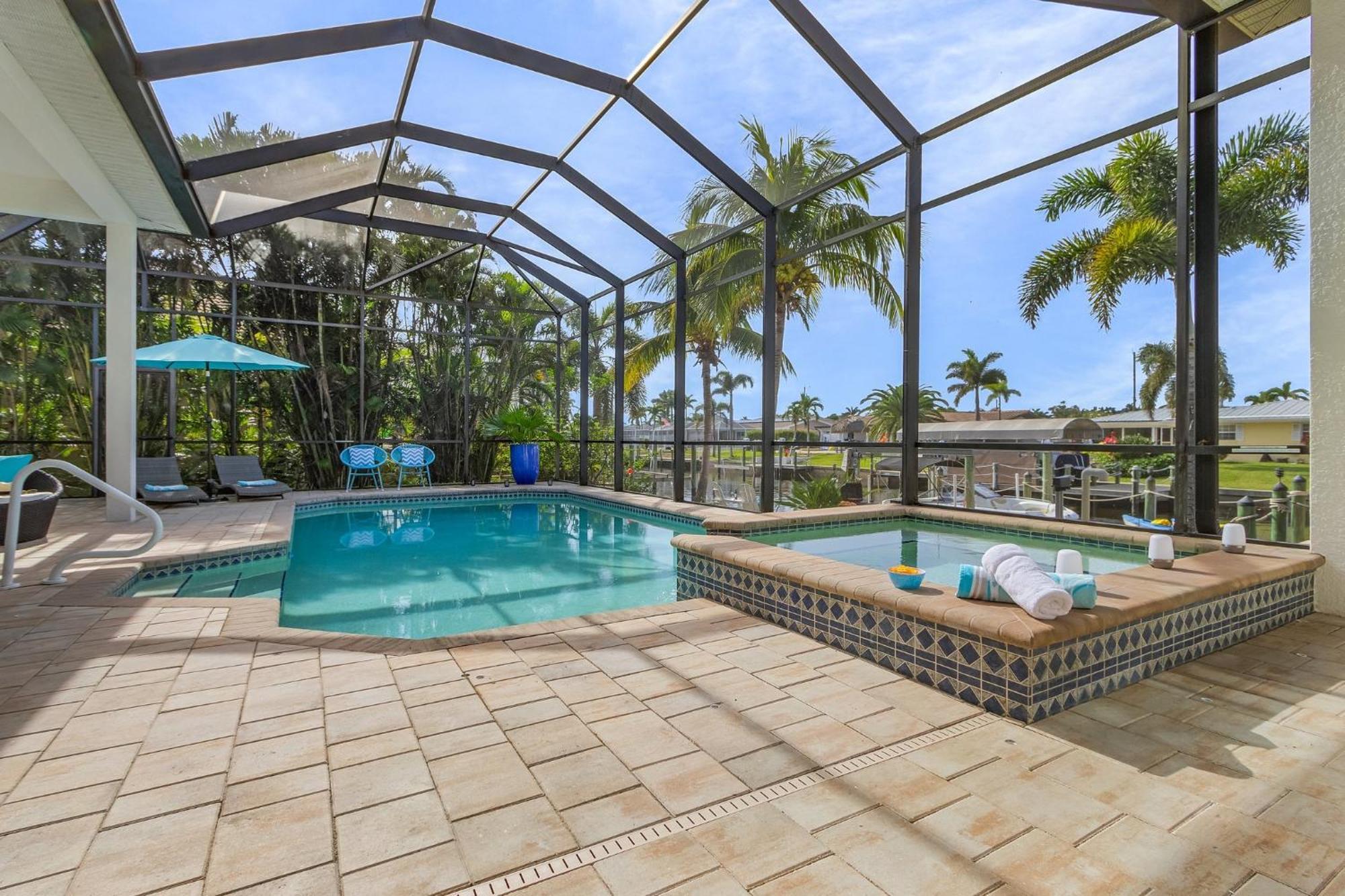 Villa Azurro, Cape Coral Exteriör bild
