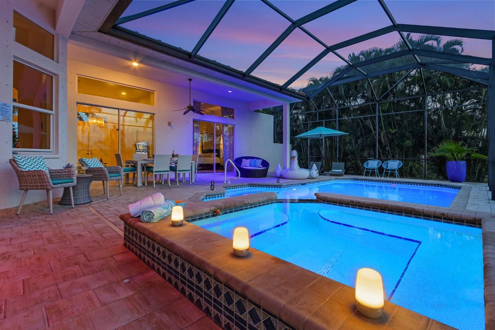 Villa Azurro, Cape Coral Exteriör bild