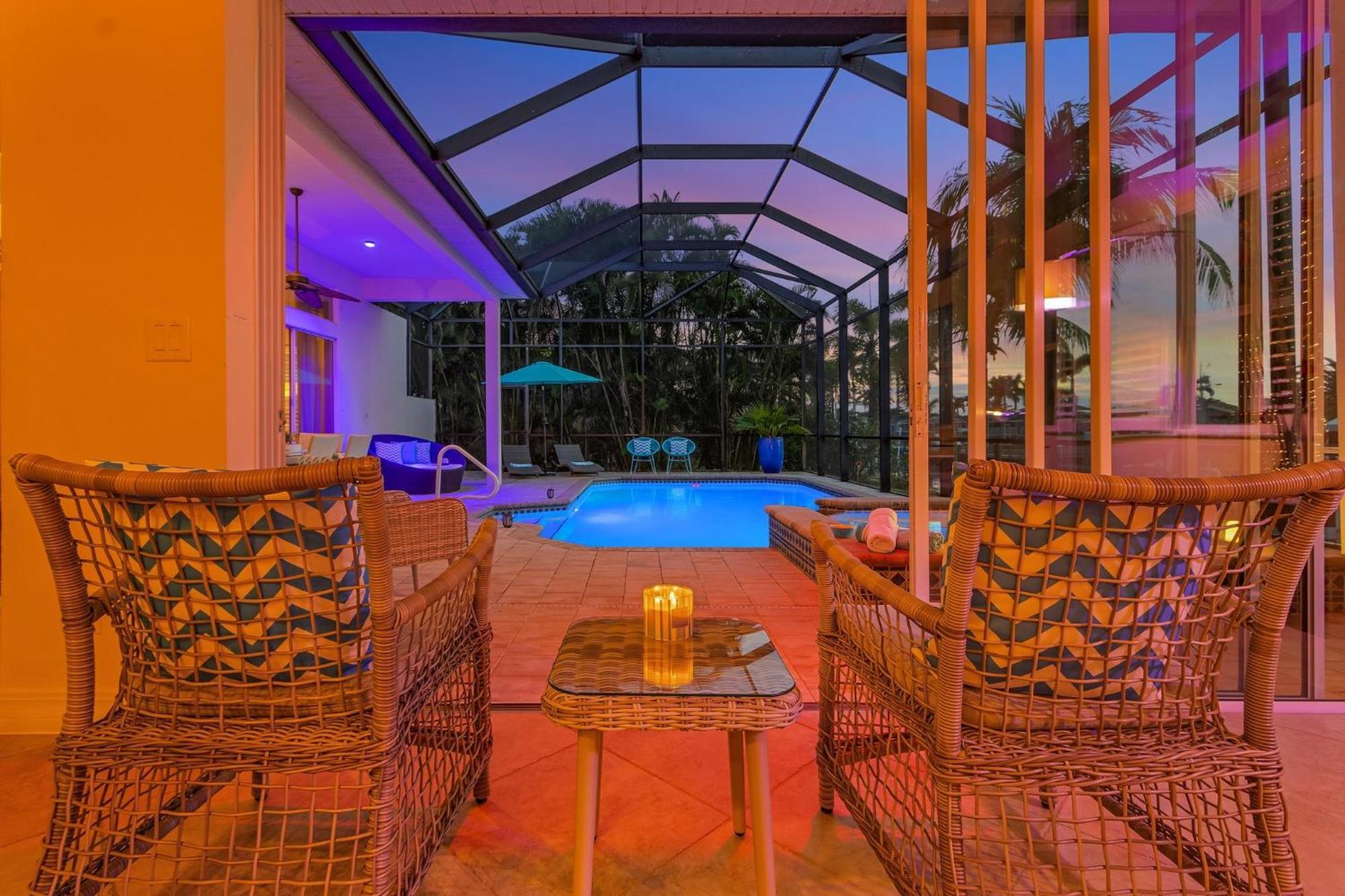Villa Azurro, Cape Coral Exteriör bild