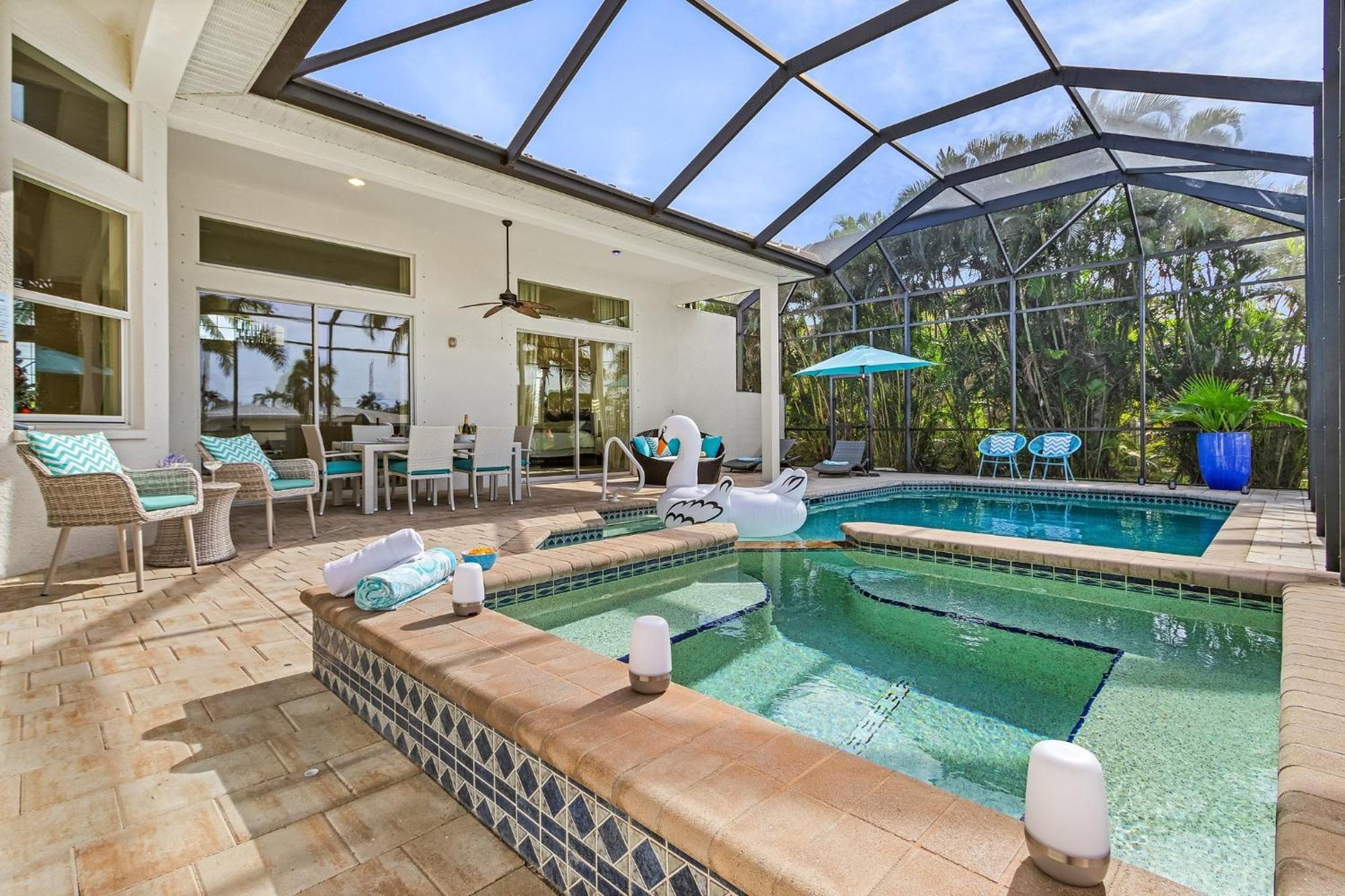Villa Azurro, Cape Coral Exteriör bild