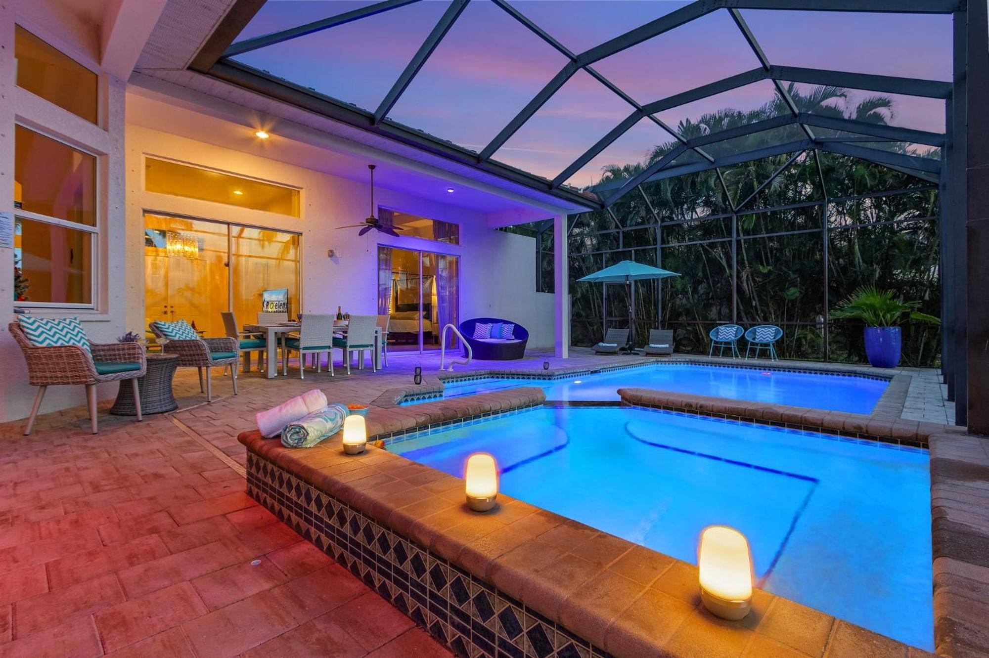 Villa Azurro, Cape Coral Exteriör bild
