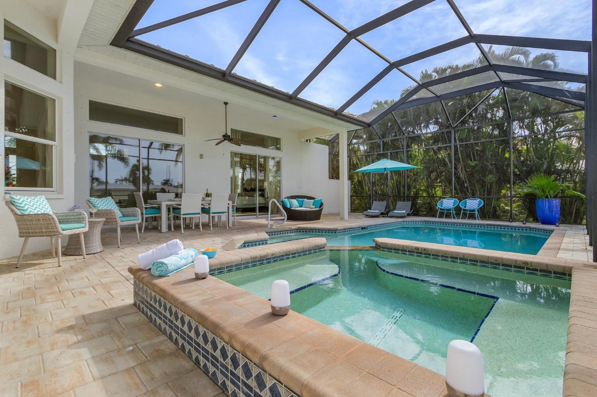 Villa Azurro, Cape Coral Exteriör bild
